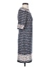 Max Studio Print Blue Casual Dress Size XS - photo 4