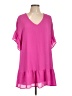 Tyche 100% Polyester Pink Casual Dress Size L - photo 1