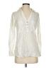 Zara Ivory Long Sleeve Blouse Size XS - photo 1