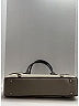 Burberry 100% Canvas Plaid Gray Tan Laptop Bag One size - photo 4
