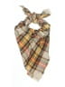 Aldo 100% Acrylic Plaid Brown Scarf One size - photo 1