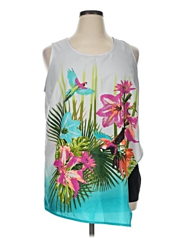 Worthington Sleeveless Blouse (view 1)