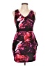 Body Central Print Black Cocktail Dress Size L - photo 1