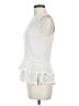 Zara White Sleeveless Top Size M - photo 5