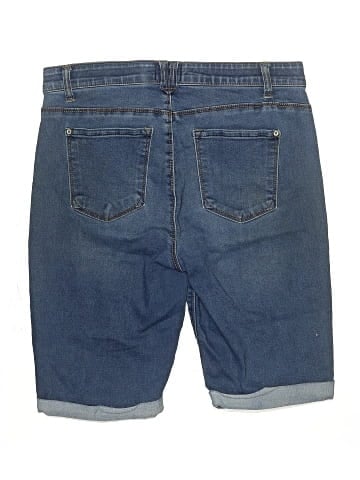 Curve Appeal Denim Shorts (view 2)