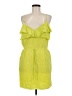 Single 100% Silk Green Cocktail Dress Size M - photo 1