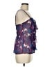 No Boundaries 100% Polyester Purple Sleeveless Blouse Size M - photo 4