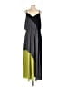 Mossimo 100% Polyester Color Block Gray Casual Dress Size XL - photo 1