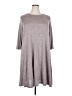 CW Classics Gray Casual Dress Size 2X - photo 1
