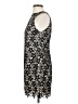 Alice + Olivia 100% Polyester Animal Print Black Cocktail Dress Size 2 - photo 5