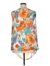 Ashley Stewart 100% Polyester Orange Sleeveless Blouse Size 16 Plus - photo 2