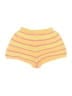 Musera 100% Polyester Stripes Yellow Shorts Size XL - photo 2