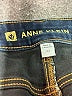 Anne Klein Solid Blue Jeans Size 18 - photo 4