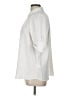 Max Studio 100% Polyester White 3/4 Sleeve Blouse Size L - photo 5