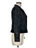 Nanette Lepore Tweed Teal Blazer Size 8 - photo 4