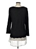 New Directions Black 3/4 Sleeve Top Size L - photo 2