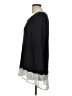 New Directions Black 3/4 Sleeve Top Size L - photo 5