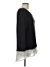 New Directions Black 3/4 Sleeve Top Size L - photo 4
