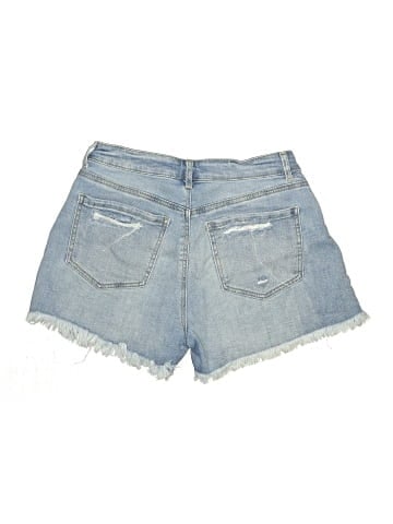 Wax Jean Denim Shorts (view 2)