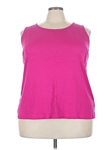 Lands' End Sleeveless T-Shirt (view 1)