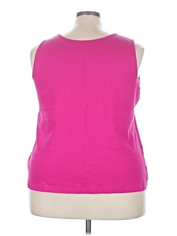 Lands' End Sleeveless T-Shirt (view 2)