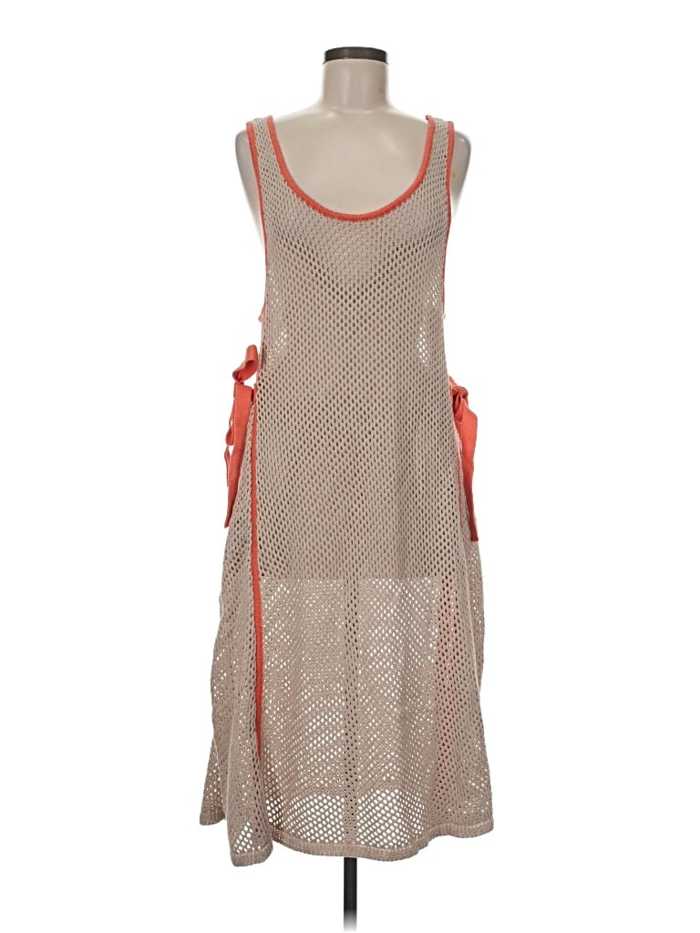Pre-owned Fate Casual Dress In Tan