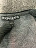 Express Solid Gray Casual Dress Size 6 - photo 7