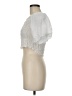 H&M Ivory Short Sleeve Blouse Size M - photo 5