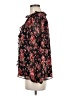CeCe 100% Polyester Black Long Sleeve Blouse Size M - photo 5