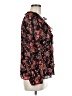 CeCe 100% Polyester Black Long Sleeve Blouse Size M - photo 4