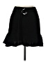 Bershka Solid Black Casual Skirt Size M - photo 1