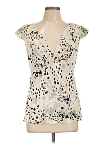 Moda International Sleeveless Silk Top (view 1)