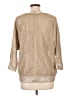 Chico's Tan 3/4 Sleeve Top Size Lg (2) - photo 2