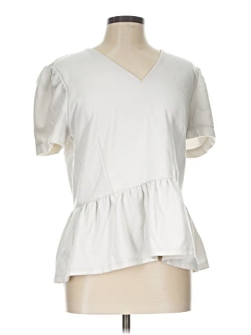 Ann Taylor Short Sleeve Blouse (view 1)