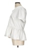 Ann Taylor Ivory Short Sleeve Blouse Size L - photo 5