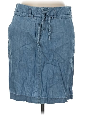 Dalia Collection Denim Skirt (view 1)