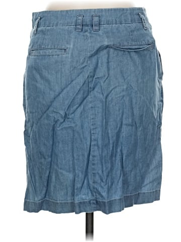 Dalia Collection Denim Skirt (view 2)