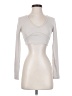Garage Ivory Long Sleeve Top Size S - photo 1