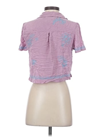 American Eagle Outfitters Short Sleeve Blouse (view 2)