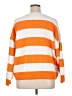 Vince Camuto Stripes Orange Pullover Sweater Size XL - photo 2