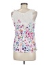Eloise 100% Rayon White Sleeveless Blouse Size M - photo 2