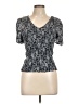 Angels 100% Rayon Gray Short Sleeve Top Size L - photo 1