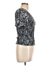 Angels 100% Rayon Gray Short Sleeve Top Size L - photo 4