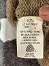 Woolrich 100% Wool Tweed Tan Wool Pullover Sweater Size M - photo 8