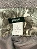 J.Crew 100% Silk Camo Silver Silk Skirt Size 6 - photo 4