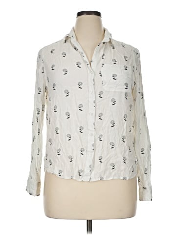 Velvet Heart Long Sleeve Button-Down Shirt (view 1)