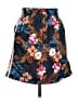 Adidas 100% Polyester Floral Blue Casual Skirt Size 12 - photo 1