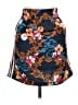 Adidas 100% Polyester Floral Blue Casual Skirt Size 12 - photo 2
