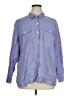 J.Jill Blue Long Sleeve Button-Down Shirt Size XL - photo 1