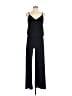 Viereck Solid Black Jumpsuit Size L - photo 1